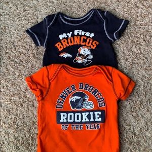 Broncos Onesies